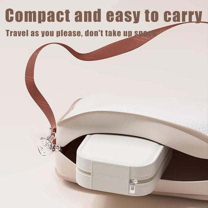  Travel Makeup Bag with LED Mirror
